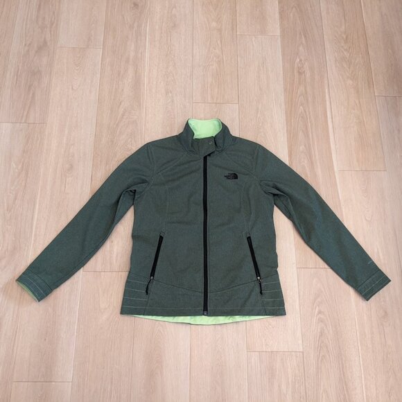 The North Face Women's Calentito 2 Jacket Sz L Laurel Wreath Green Heather - Picture 4 of 13